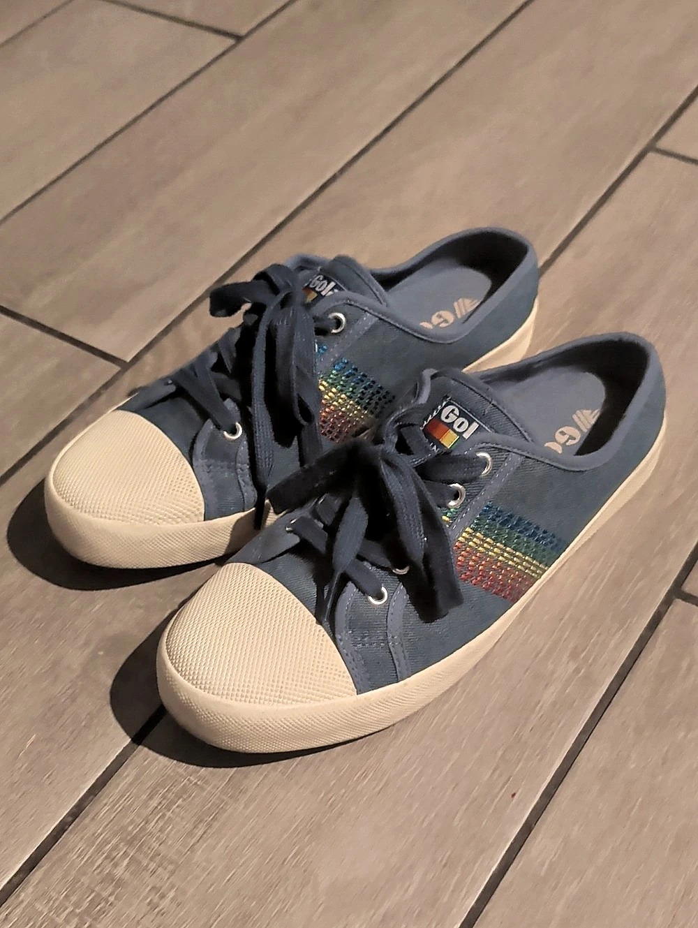Gola Coaster Rainbow Stitch Mule Rainbow Stitch Sneakers EU 40 US 9